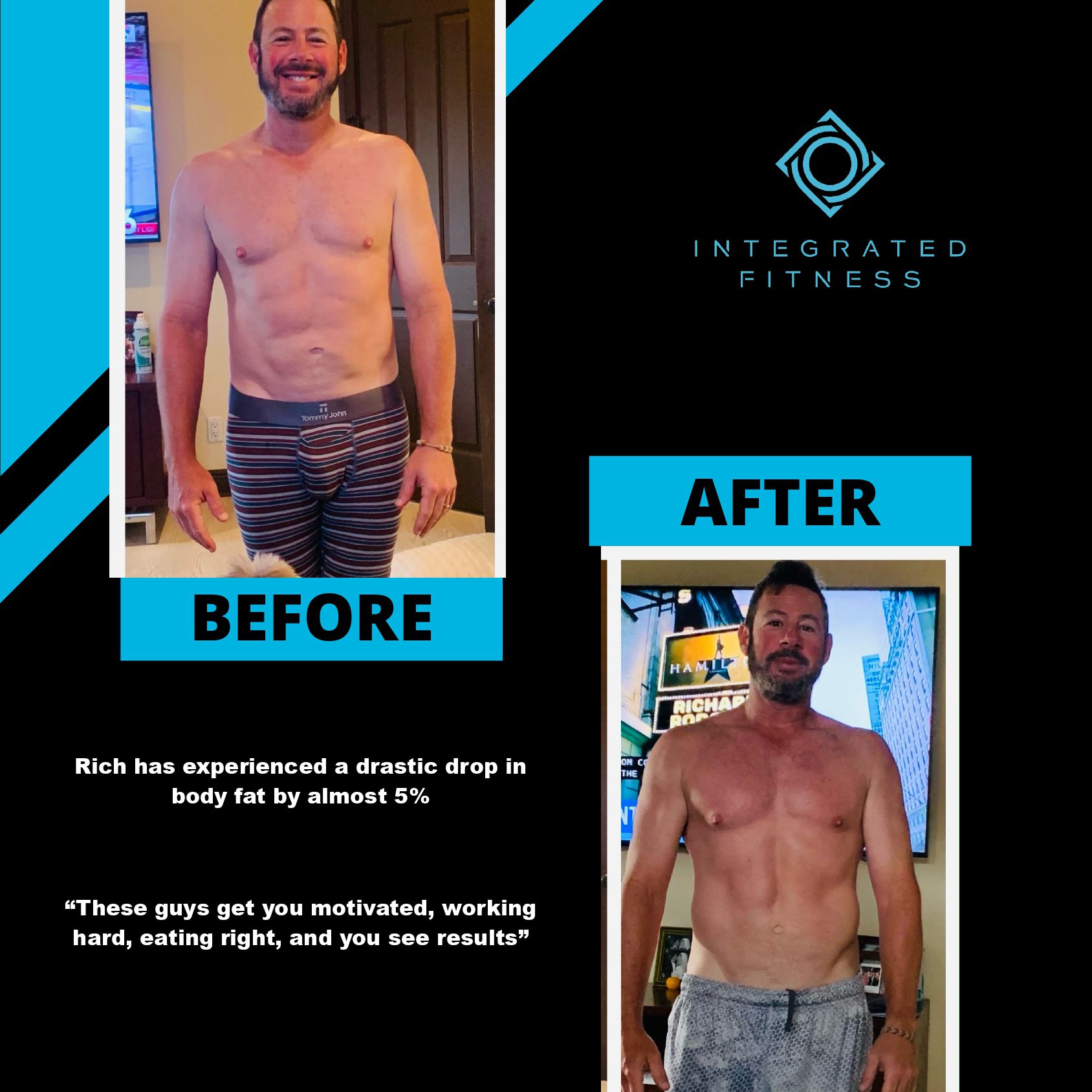 Rich before and after
